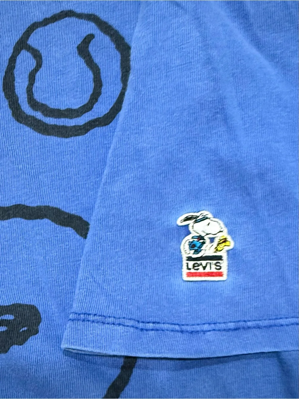 Levis used discoloration